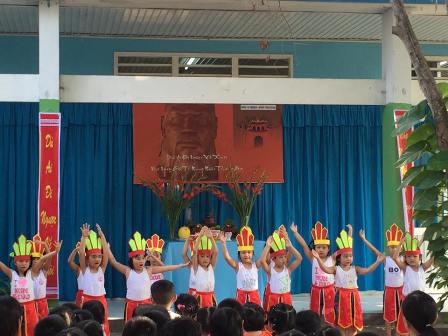 Lễ Giỗ Tổ Hùng Vương năm 2016 được tổ chức tại trường MN Thị Trấn Củ Chi 2